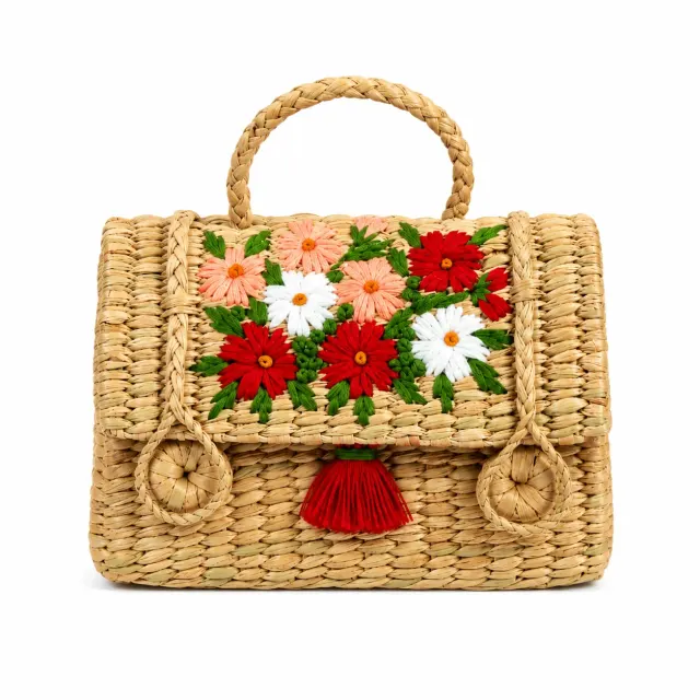 Kauna Grass Top Handle Bag 